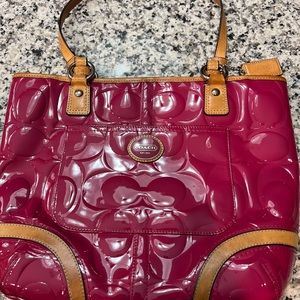 Coach pink purse